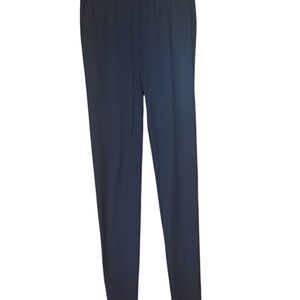 Blue Leggings with Slim Fit and Full Length